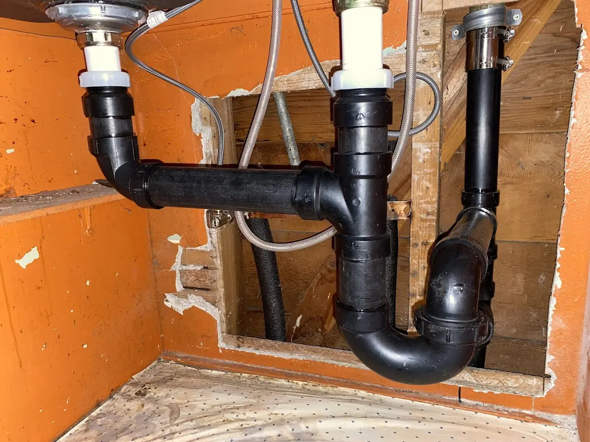 Professional Plumbing Inspection equipment and tools on the job in Grant